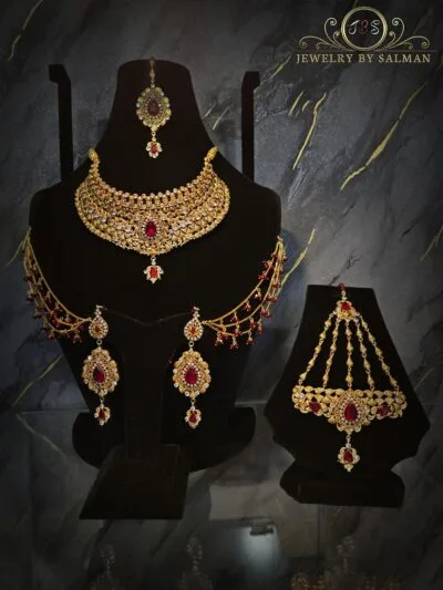 Royal Maroon Traditional Designer Set
