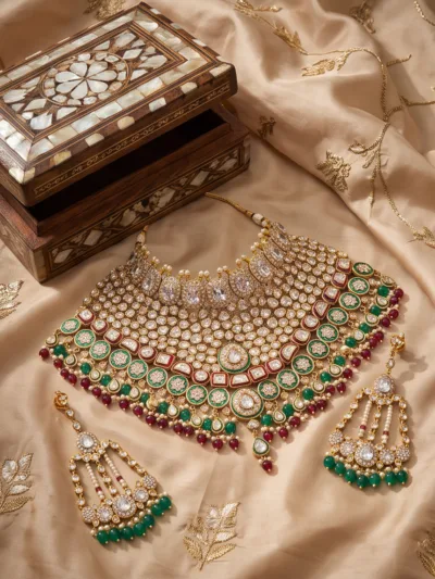 JBS Signature Polki Designer Set | JBS Jewelry