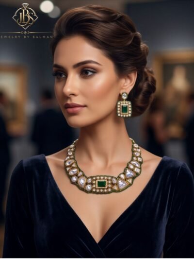Designer Polki Shine Set