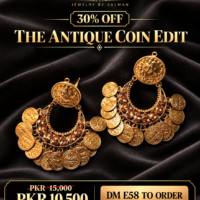 Antique Coin Chand baliyan - JBS Jewelry 30% OFF sale poster