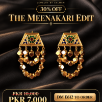 Meenakari Geometric Drop Earrings - JBS Jewelry 30% OFF sale poster